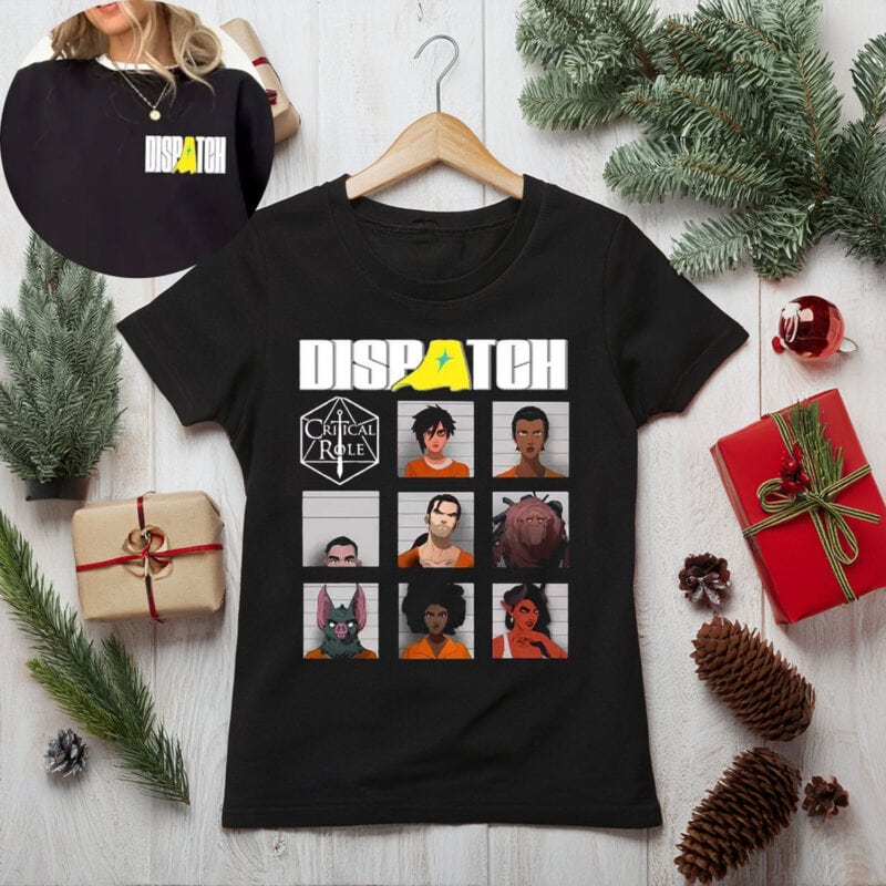 Dispatch Game Character Double Sides Shirt