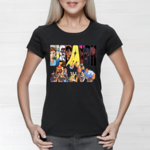 Dispatch Game Shirts Comfort Colors® – Vintage Style Anime Letter Tee