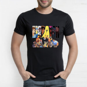 Dispatch Game Shirts Comfort Colors® – Vintage Style Anime Letter Tee