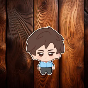 Dispatch Game Z-Team Robert Acrylic Keychain