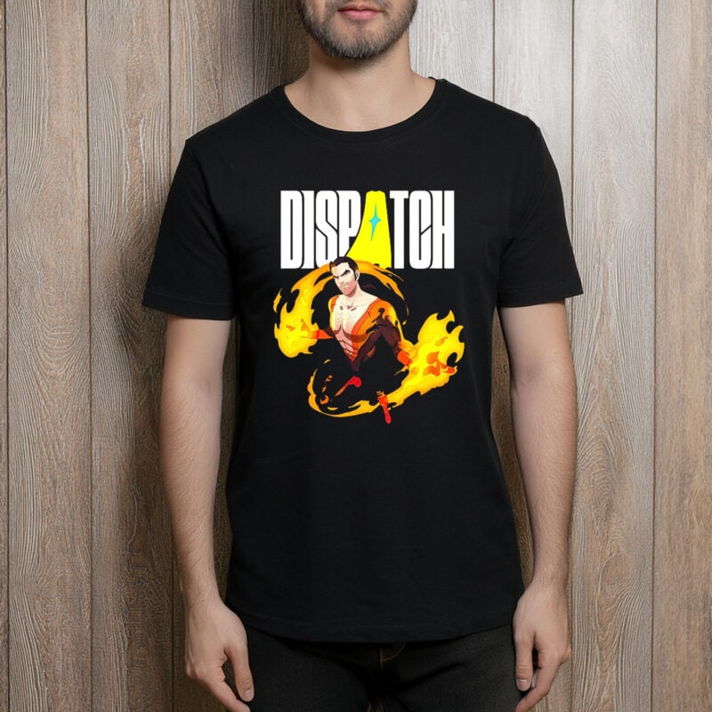 Dispatch Inferno Punch Flame Fighter T-Shirt
