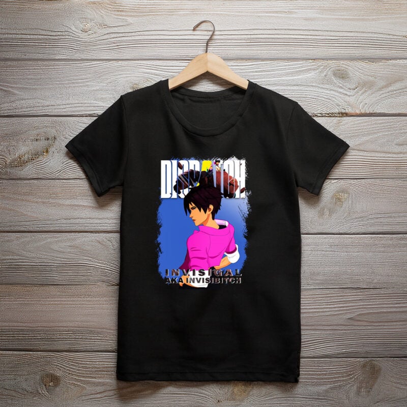 Dispatch Invisigal Pink Jacket Portrait Tee