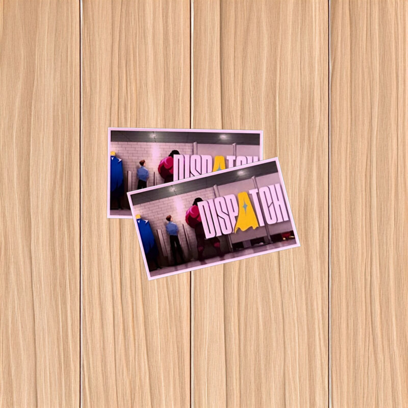 Dispatch Locker Room Scene Sticker