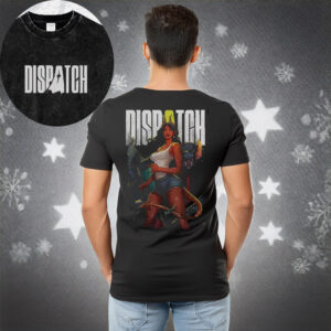 Dispatch Malevola Washed T-Shirt – Super Hero Game Tee