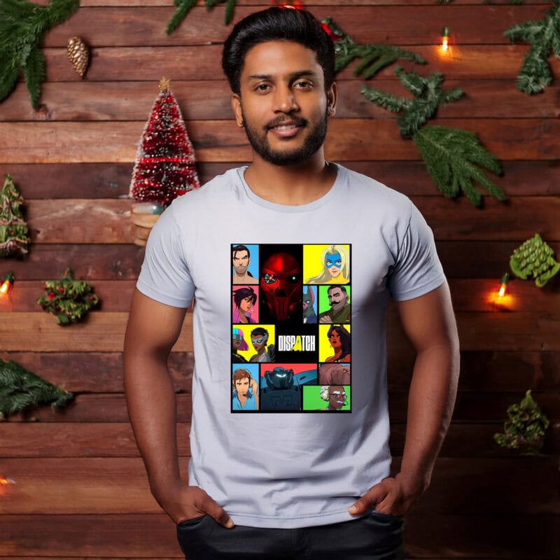 Dispatch Multiverse Character Mosaic T-Shirt