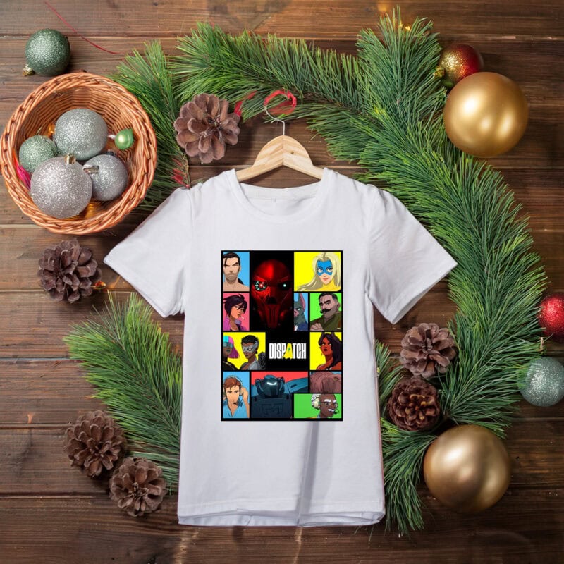 Dispatch Multiverse Character Mosaic T-Shirt