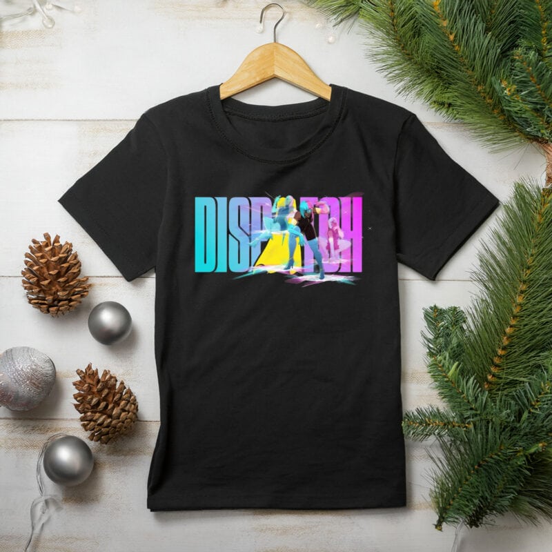 Dispatch Neon Cyber Hero T-Shirt