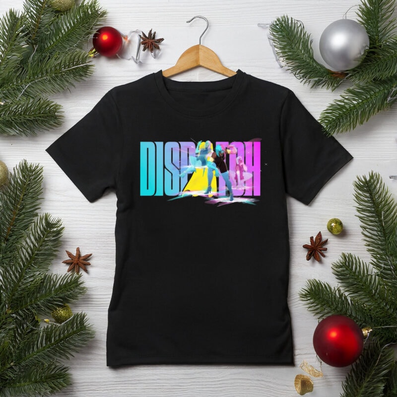 Dispatch Neon Cyber Hero T-Shirt