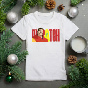 Dispatch Red Jacket Mustache Hero Tee