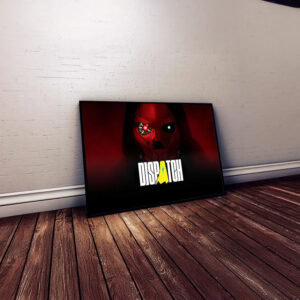 Dispatch Red Mask Enforcer Poster