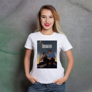 Dispatch Rooftop Sunset Scene T-Shirt