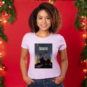 Dispatch Rooftop Sunset Scene T-Shirt