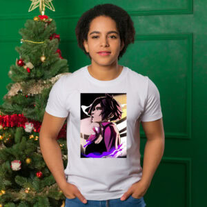 Dispatch Shadow Rogue Neon Portrait T-Shirt