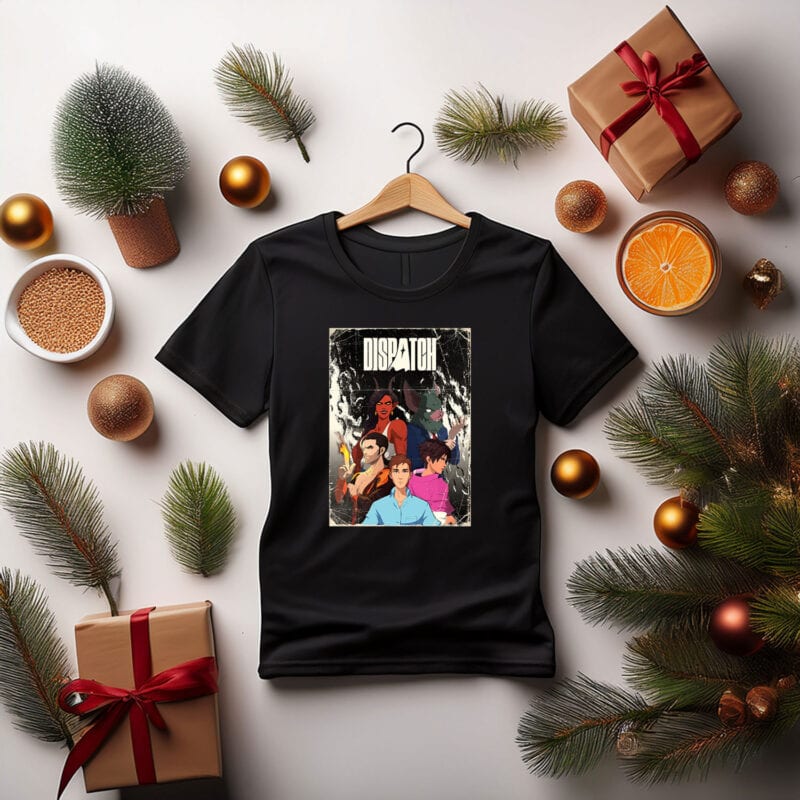 Dispatch Shattered Worlds Team Poster Tee