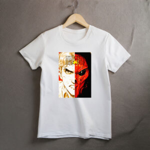 Dispatch Split Mask Hero vs Villain T-Shirt