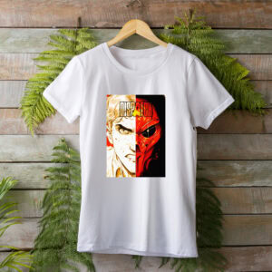 Dispatch Split Mask Hero vs Villain T-Shirt
