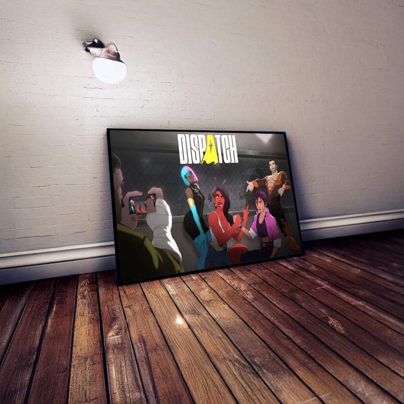 Dispatch Squad Selfie Poster