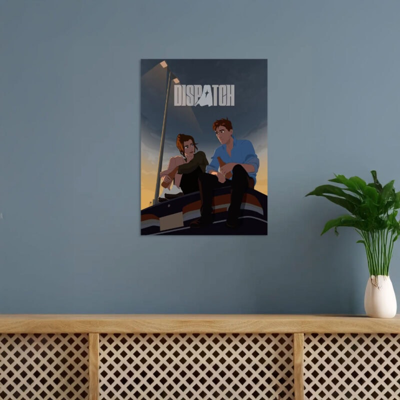 Dispatch Sunset Moment Poster