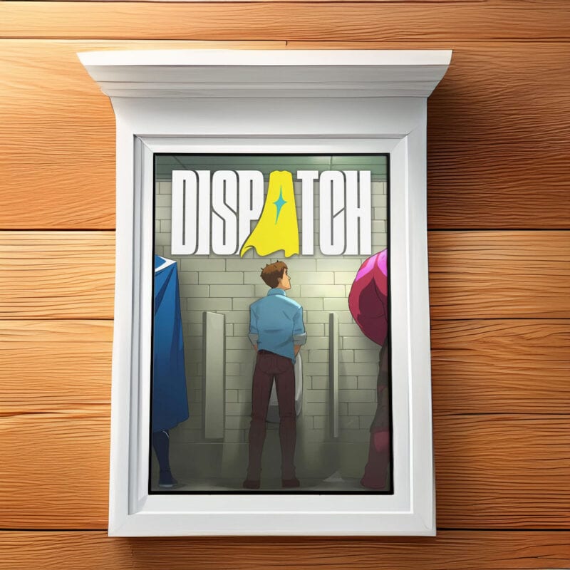 Dispatch Superhero Game Poster