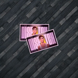 Dispatch Tattoo Boy Panel Sticker