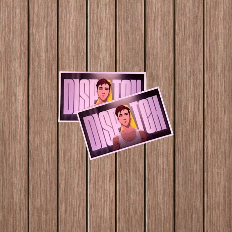 Dispatch Tattoo Boy Panel Sticker