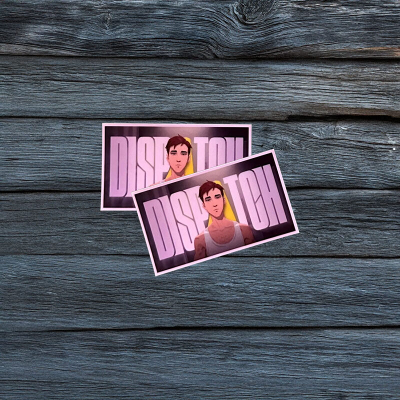 Dispatch Tattoo Boy Panel Sticker