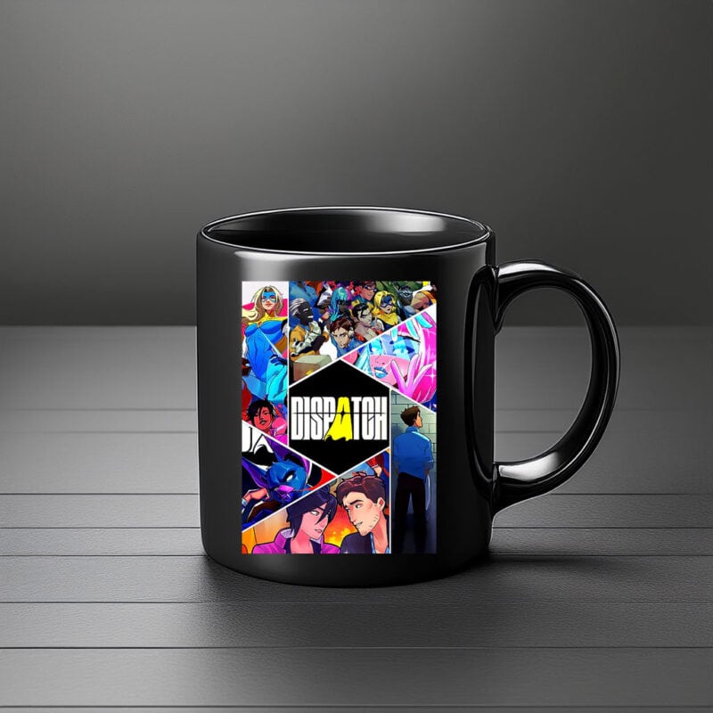 Dispatch Tri-Panel Heroes Mug