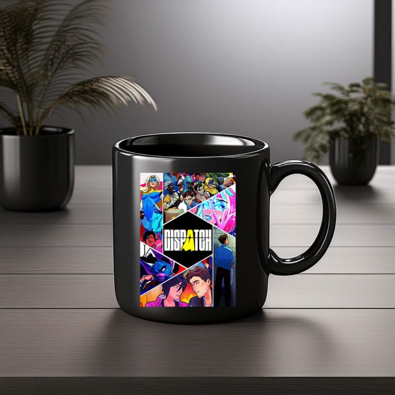 Dispatch Tri-Panel Heroes Mug