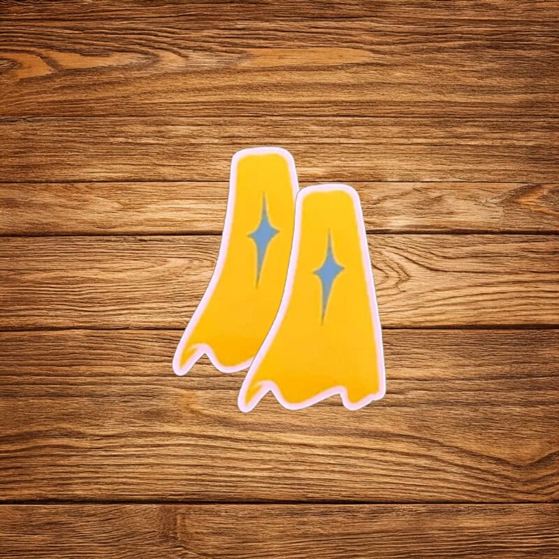 Dispatch Yellow Cape Logo Sticker