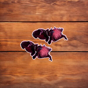 Golem Beast Attack Pose Sticker