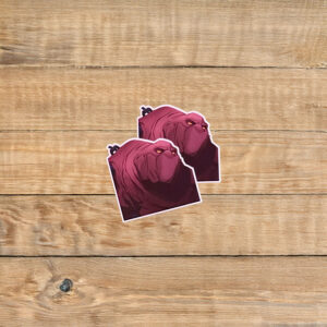 Golem Beast Close-Up Head Sticker