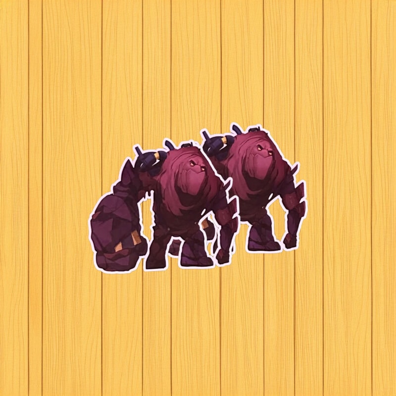 Golem Beast Full-Body Sticker