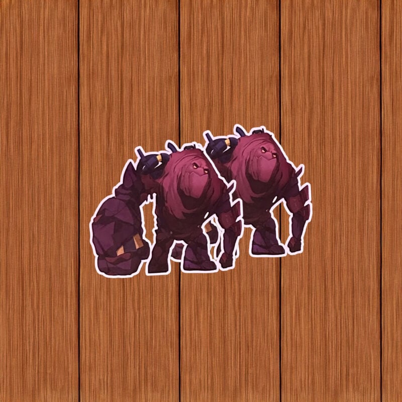 Golem Beast Full-Body Sticker