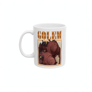 Golem Dispatch Gaming Mug – Videogame Vintage Retro Bootleg Mug