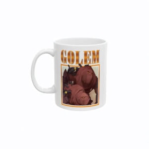 Golem Dispatch Gaming Mug – Videogame Vintage Retro Bootleg Mug