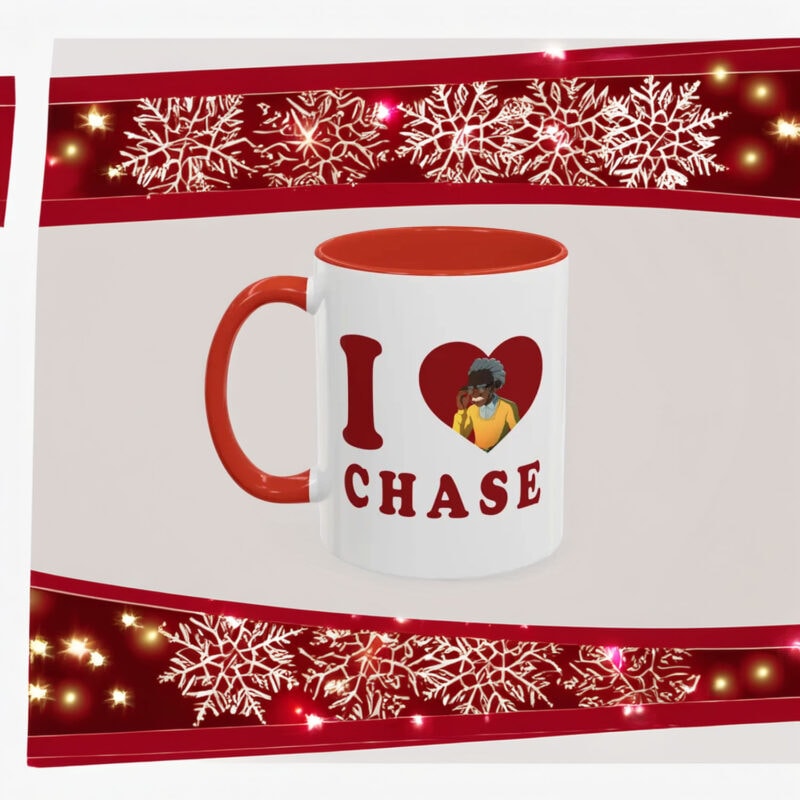 I Love Chase Accent Coffee Mug – Chase Dispatch Mug
