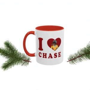 I Love Chase Accent Coffee Mug – Chase Dispatch Mug