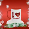 I Love Phenomaman Accent Coffee Mug – Phenomaman Dispatch Mug