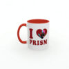 I Love Prism Accent Coffee Mug – Prism Dispatch Mug