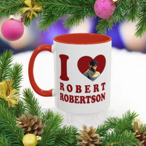 I Love Robert Robertson Accent Coffee Mug– Robert Robertson Mecha Man Dispatch Mug