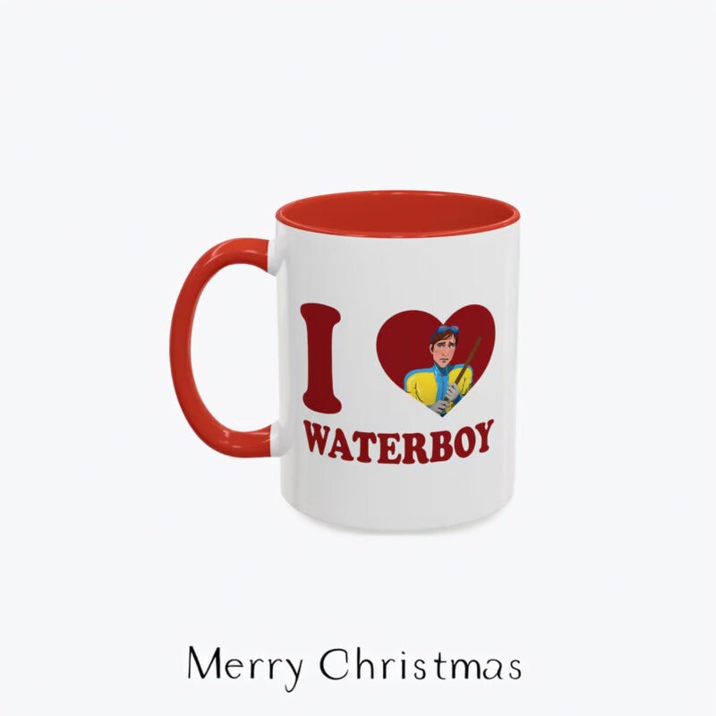 I Love Waterboy Accent Coffee Mug – Waterboy Dispatch Mug