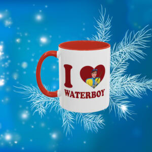 I Love Waterboy Accent Coffee Mug – Waterboy Dispatch Mug