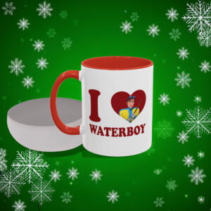 I Love Waterboy Accent Coffee Mug – Waterboy Dispatch Mug