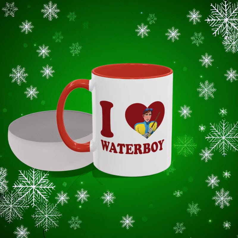 I Love Waterboy Accent Coffee Mug – Waterboy Dispatch Mug