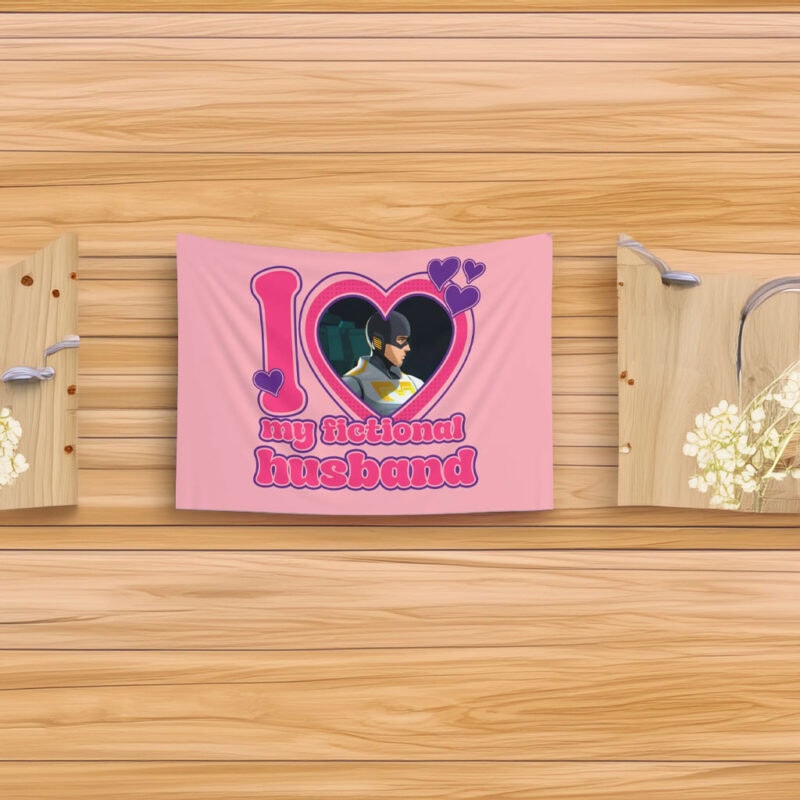 I love my fictional husband Mecha Man Flag