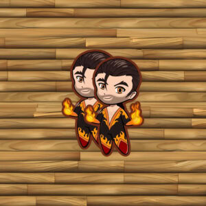 Inferno Master Dispatch Game Chibi Sticker