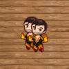Inferno Master Dispatch Game Chibi Sticker