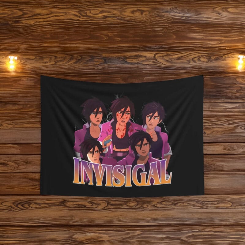Invisigal Bootleg Rock Styles Flag