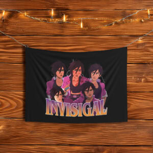 Invisigal Bootleg Rock Styles Flag