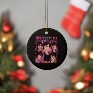 Invisigal Dispatch Game Homage Ornament